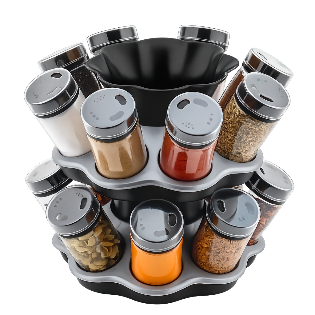 Lotus Spice Rack