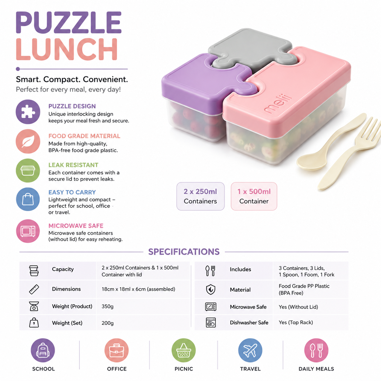 LUNCHBOX PLASTIC